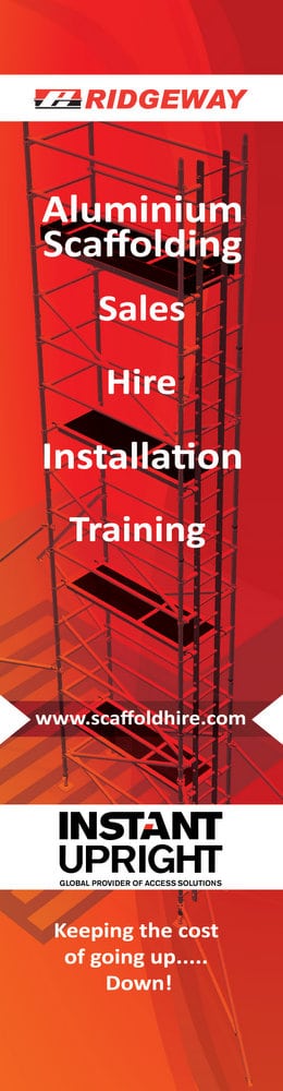 Scaffoldhire pull up banner