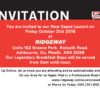Ridgeway launch invitation