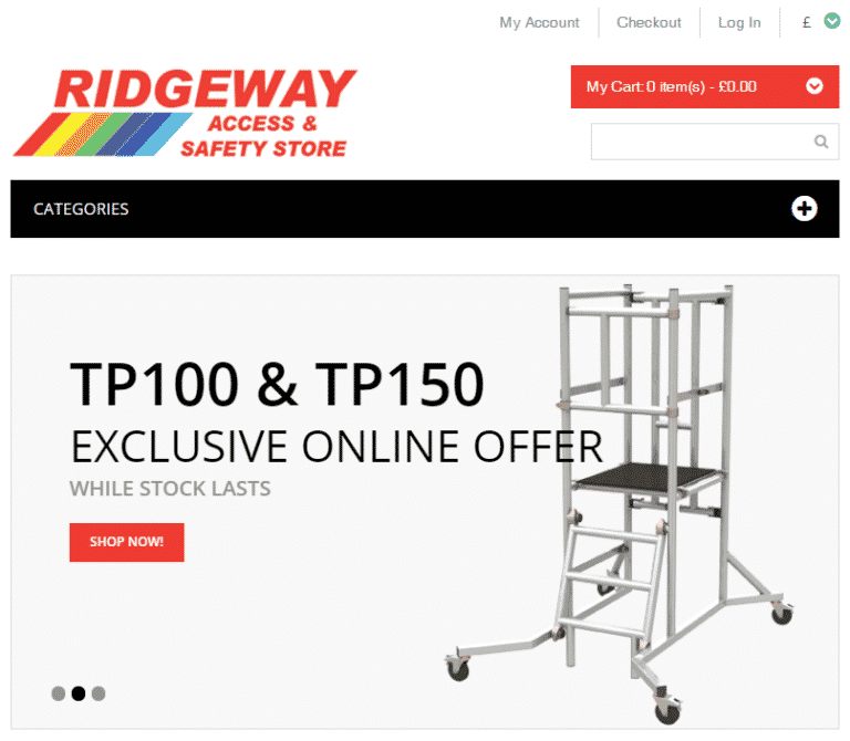 Ridgeway's access and safety store