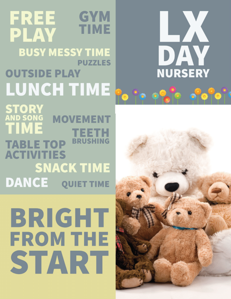 LX Day Nursery poster