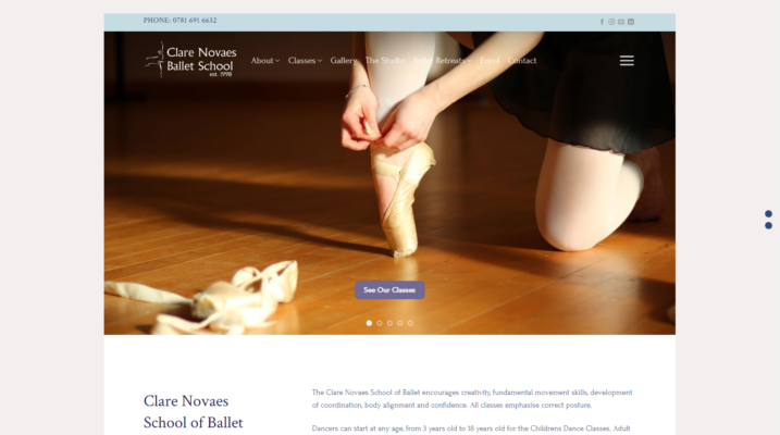 Novaes Ballet School screenshot
