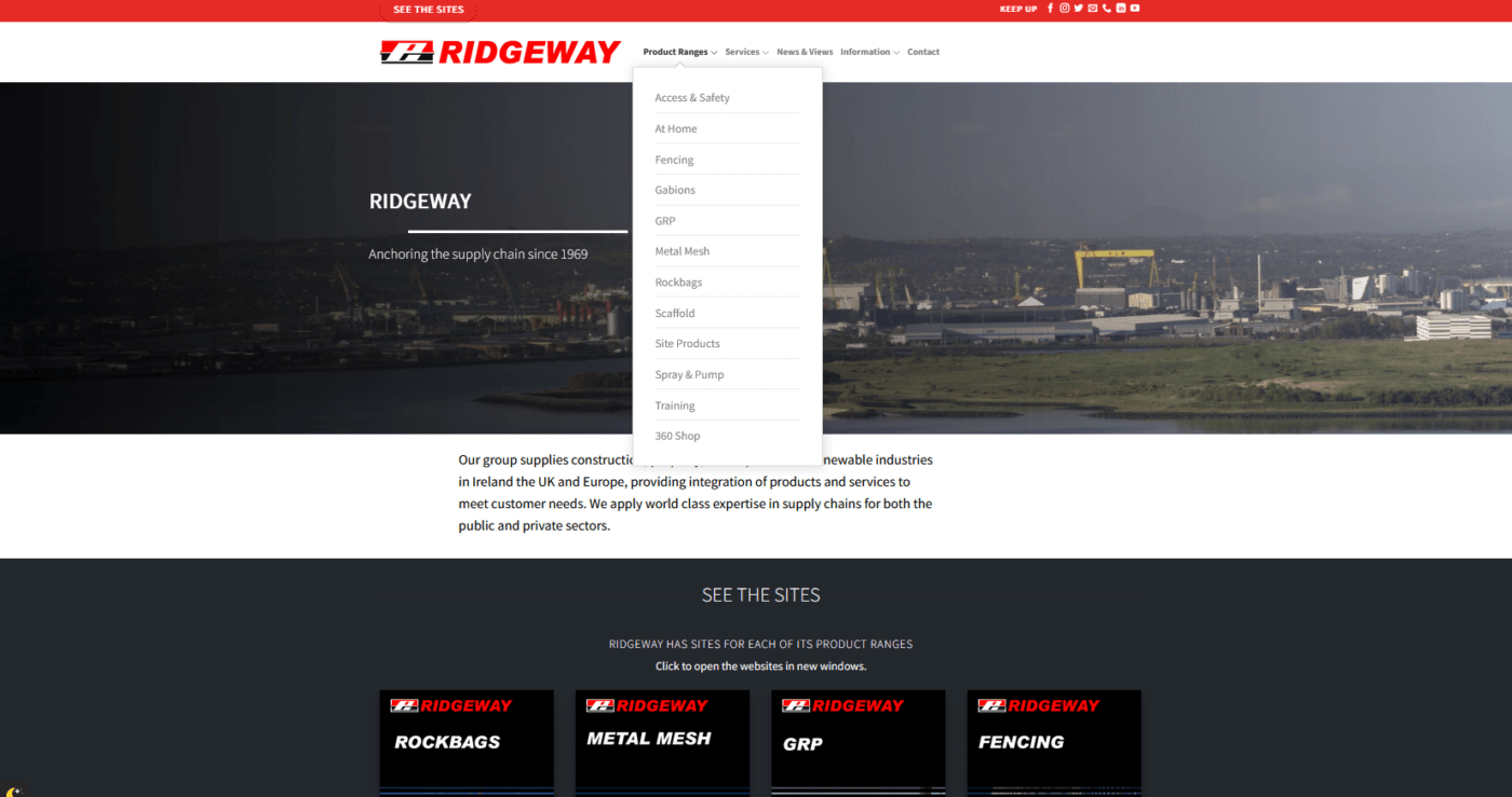 Ridgeway screenshot