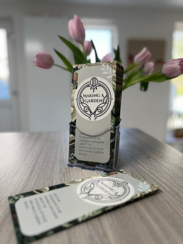 Making a Garden leaflet